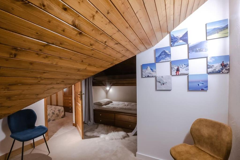 Bel Appartement Entier En Style Chalet A Chamonix Exteriér fotografie