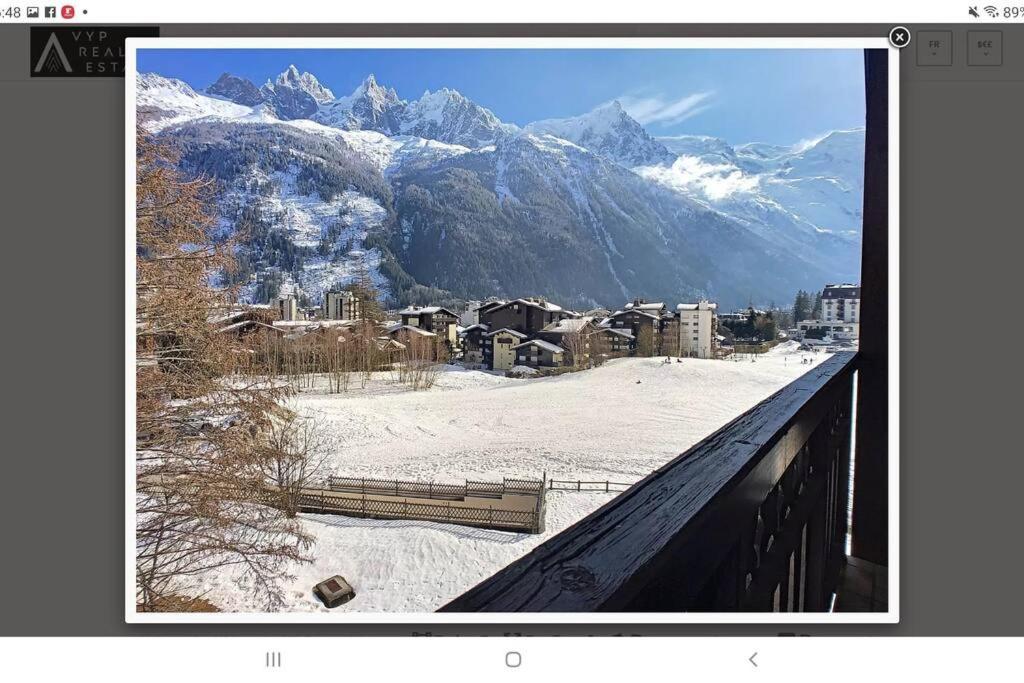 Bel Appartement Entier En Style Chalet A Chamonix Exteriér fotografie