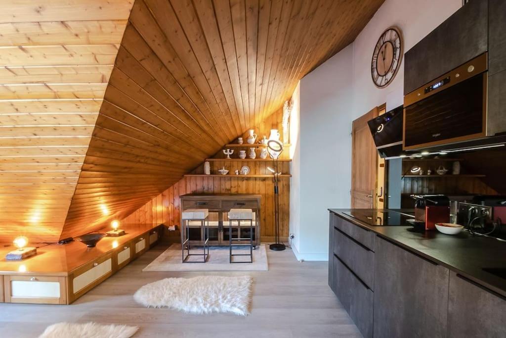Bel Appartement Entier En Style Chalet A Chamonix Exteriér fotografie