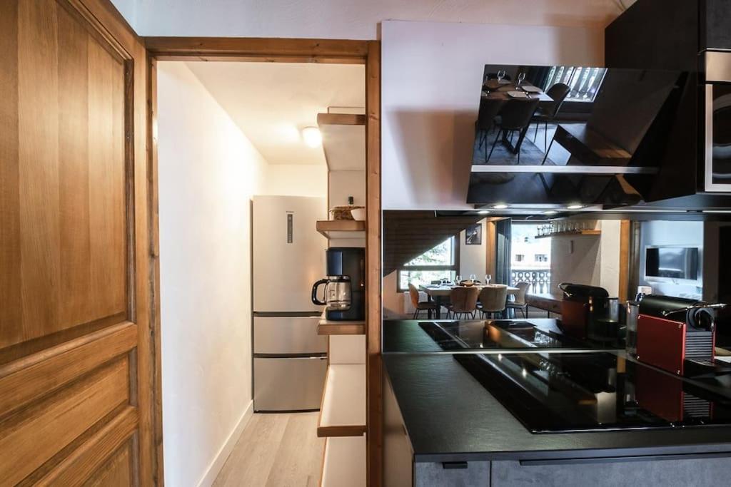 Bel Appartement Entier En Style Chalet A Chamonix Exteriér fotografie