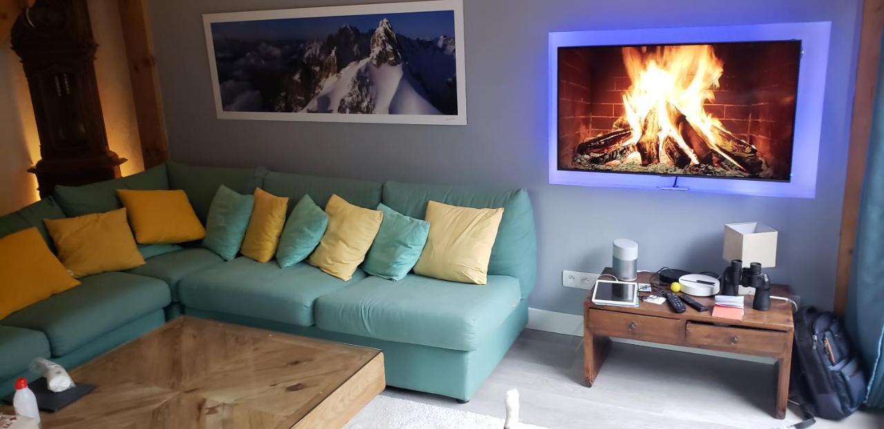 Bel Appartement Entier En Style Chalet A Chamonix Exteriér fotografie